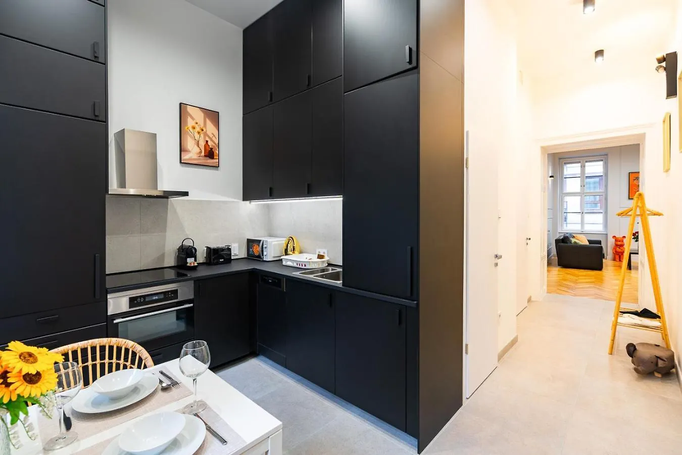Lägenhet Stylish Modern Design In The Heart Of Budapest Ungern